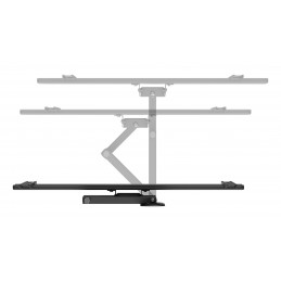 Deltaco ARM-1201-B TV-kiinnike 177,8 cm (70") Musta