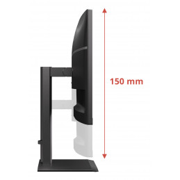 AOC E4 U27E4CV tietokoneen litteä näyttö 68,6 cm (27") 3840 x 2160 pikseliä 4K Ultra HD LED Musta