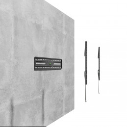 Deltaco ARM-1151-B TV-kiinnike 2,18 m (86") Musta