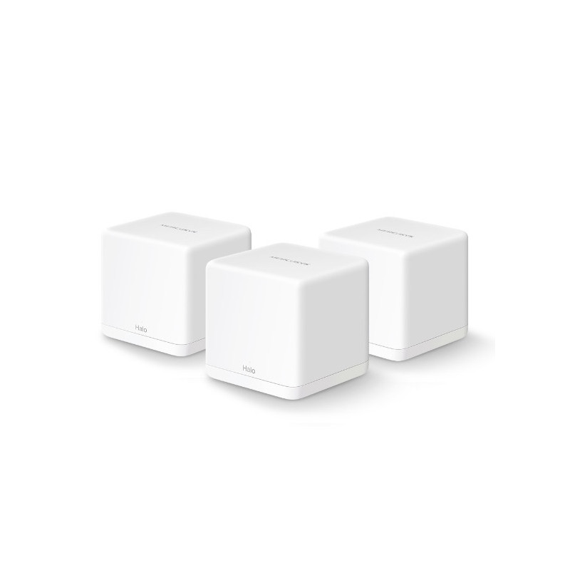 Mercusys Halo H30G(3-pack) Kaksitaajuus (2,4 GHz 5 GHz) Wi-Fi 5 (802.11ac) Valkoinen 2 Sisäinen
