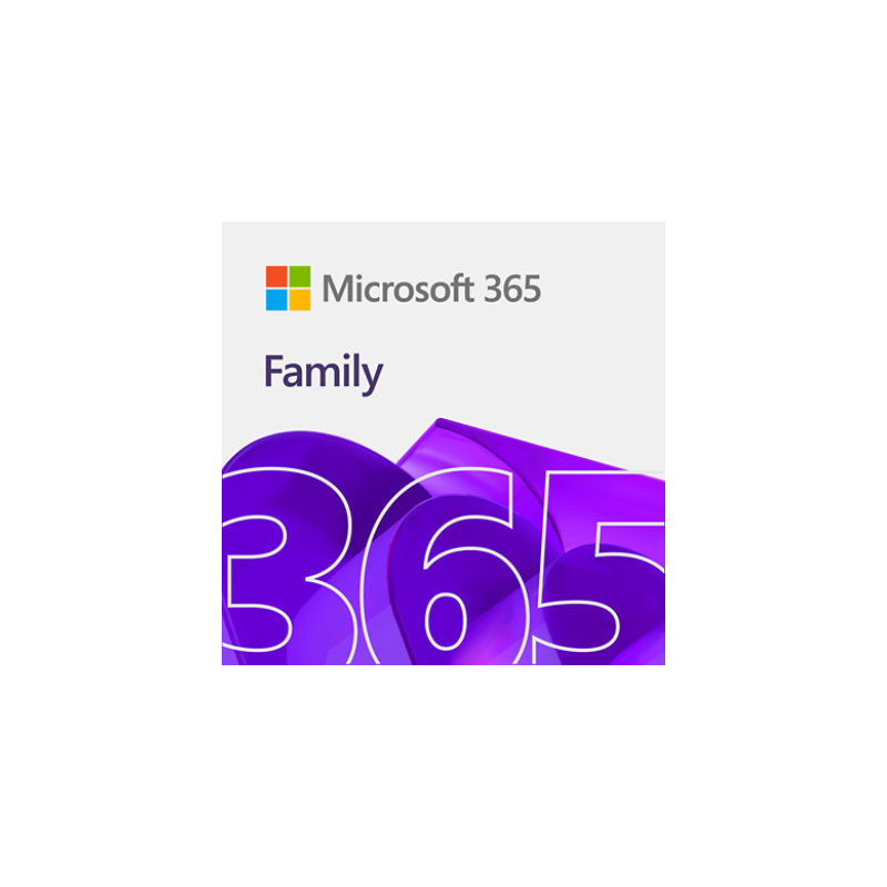 Microsoft Office 365 Family Office-paketti 1 lisenssi(t) Monikielinen 1 vuosi vuosia