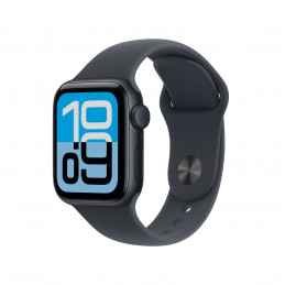 Apple Watch SE (3nd generation) OLED 40 mm Digitaalinen 324 x 394 pikseliä Kosketusnäyttö Musta Wi-Fi GPS (satelliitti)