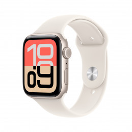 Apple Watch SE (3nd generation) OLED 44 mm Digitaalinen 368 x 448 pikseliä Kosketusnäyttö 5G Beige Wi-Fi GPS (satelliitti)