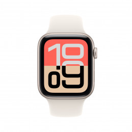 Apple Watch SE (3nd generation) OLED 44 mm Digitaalinen 368 x 448 pikseliä Kosketusnäyttö 5G Beige Wi-Fi GPS (satelliitti)