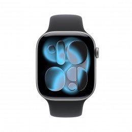 Apple Watch Series 11 OLED 46 mm Digitaalinen 416 x 496 pikseliä Kosketusnäyttö Harmaa Wi-Fi GPS (satelliitti)
