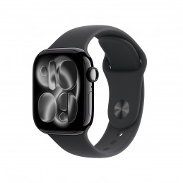 Apple Watch Series 11 OLED 42 mm Digitaalinen 374 x 446 pikseliä Kosketusnäyttö Musta Wi-Fi GPS (satelliitti)