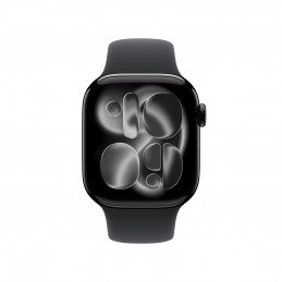 Apple Watch Series 11 OLED 42 mm Digitaalinen 374 x 446 pikseliä Kosketusnäyttö Musta Wi-Fi GPS (satelliitti)