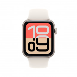 Apple Watch SE (3nd generation) OLED 44 mm Digitaalinen 368 x 448 pikseliä Kosketusnäyttö Beige Wi-Fi GPS (satelliitti)