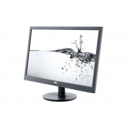 AOC E2260SWDA tietokoneen litteä näyttö 54,6 cm (21.5") 1920 x 1080 pikseliä Full HD Musta