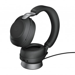 Jabra Evolve2 85 Kuulokkeet Langaton Pääpanta Toimisto puhelukeskus USB Type-C Bluetooth Musta