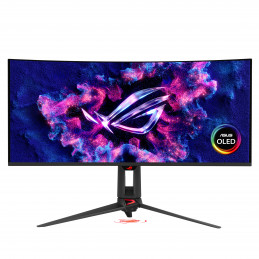 ASUS ROG Swift OLED PG34WCDN tietokoneen litteä näyttö 86,4 cm (34") 3440 x 1440 pikseliä Wide Quad HD QD-OLED Musta