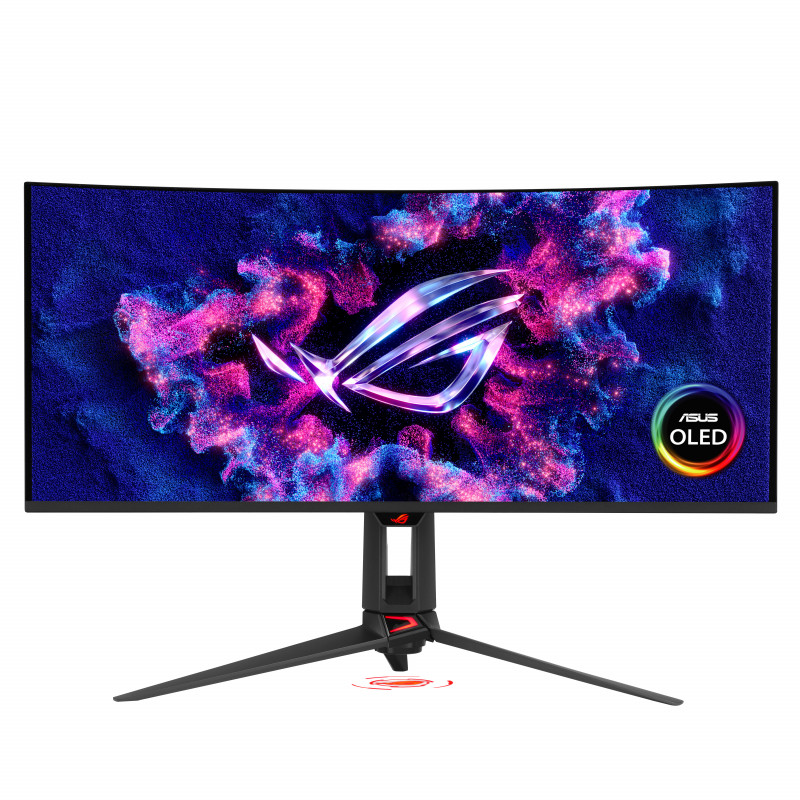 ASUS ROG Swift OLED PG34WCDN tietokoneen litteä näyttö 86,4 cm (34") 3440 x 1440 pikseliä Wide Quad HD QD-OLED Musta