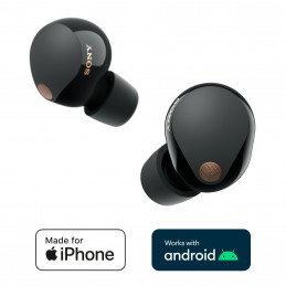 Sony WF-1000XM5 Kuulokkeet Langaton In-ear Puhelut Musiikki Bluetooth Musta