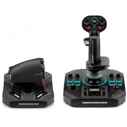 Thrustmaster Sol-R 4 HOTAS Musta USB Ohjain + moottorin ohjausvipu Analoginen Digitaalinen PC