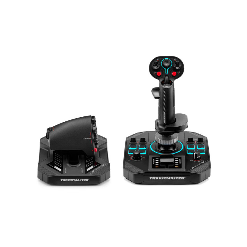 Thrustmaster Sol-R 4 HOTAS Musta USB Ohjain + moottorin ohjausvipu Analoginen Digitaalinen PC