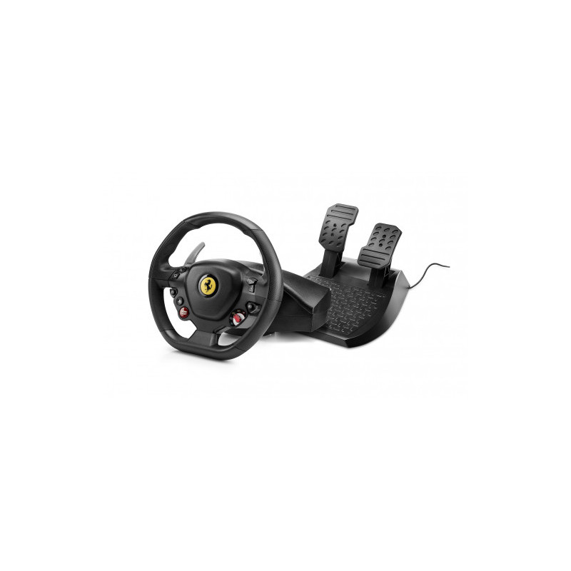 Thrustmaster T80 Ferrari 488 GTB Edition Musta USB Ohjauspyörä + polkimet Digitaalinen PC, PlayStation 4, PlayStation 5
