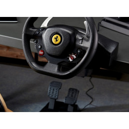 Thrustmaster T80 Ferrari 488 GTB Edition Musta USB Ohjauspyörä + polkimet Digitaalinen PC, PlayStation 4, PlayStation 5