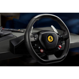 Thrustmaster T80 Ferrari 488 GTB Edition Musta USB Ohjauspyörä + polkimet Digitaalinen PC, PlayStation 4, PlayStation 5