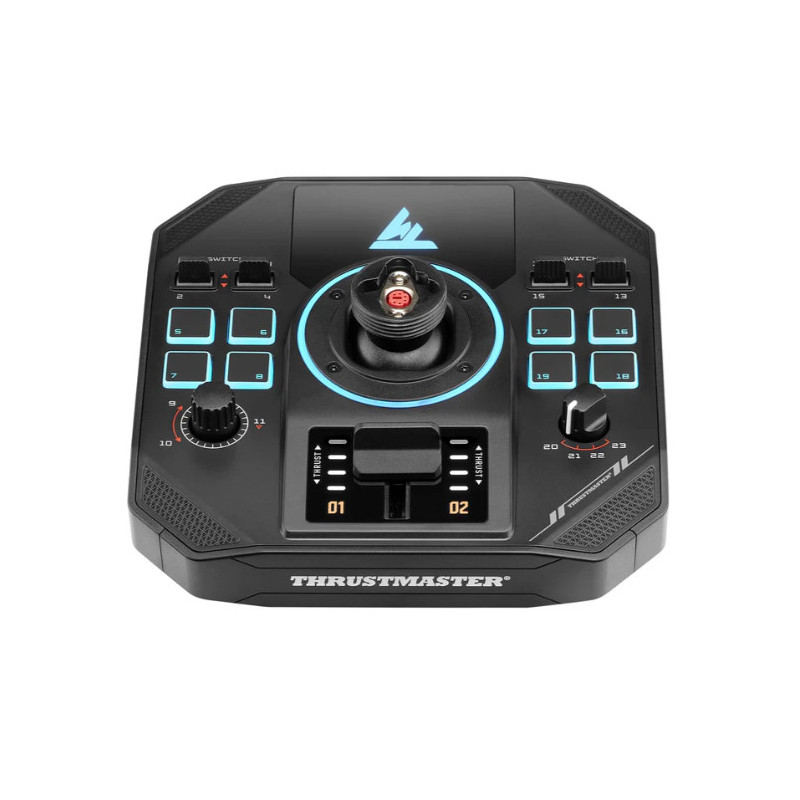 Thrustmaster Sol-R 5 Base Musta USB Joystickin alusta Analoginen Digitaalinen PC