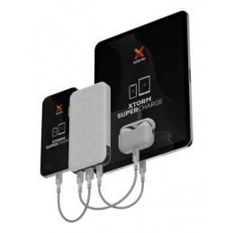 Xtorm FS5100U akku- ja paristolaturi Litium polymeeri (LiPo) 10000 mAh Valkoinen