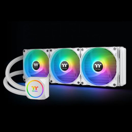 Thermaltake TH360 ARGB Sync Snow Edition Suoritin All-in-one-nesteenjäähdytin 12 cm Valkoinen