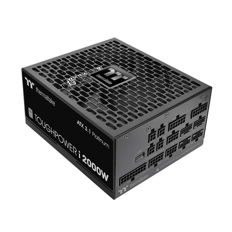 Thermaltake Toughpower i2000W virtalähdeyksikkö 2000 W 24-pin ATX ATX Musta