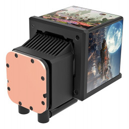 Thermaltake MINECUBE 360 Ultra Suoritin All-in-one-nesteenjäähdytin 12 cm Musta 1 kpl