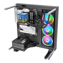 Thermaltake MINECUBE 360 Ultra Suoritin All-in-one-nesteenjäähdytin 12 cm Musta 1 kpl