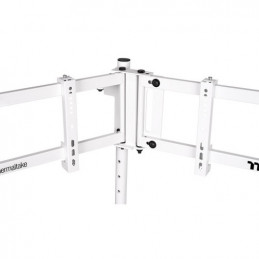 Thermaltake GSC-MSP-MDSLWH-01 monitorin kiinnike ja jalusta 139,7 cm (55") Lattia Valkoinen