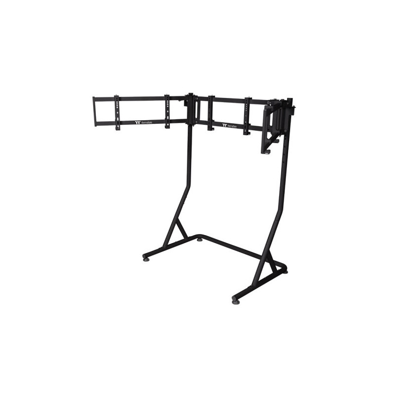 Thermaltake GSC-MSP-MDSLBB-01 monitorin kiinnike ja jalusta 139,7 cm (55") Lattia Musta