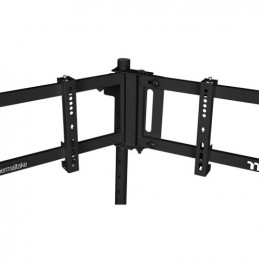 Thermaltake GSC-MSP-MDSLBB-01 monitorin kiinnike ja jalusta 139,7 cm (55") Lattia Musta