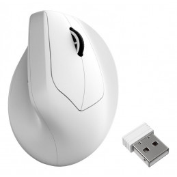 Keychron M5 hiiri Universaali Oikeakätinen RF Wireless + Bluetooth + USB Type-C Optinen 30000 DPI