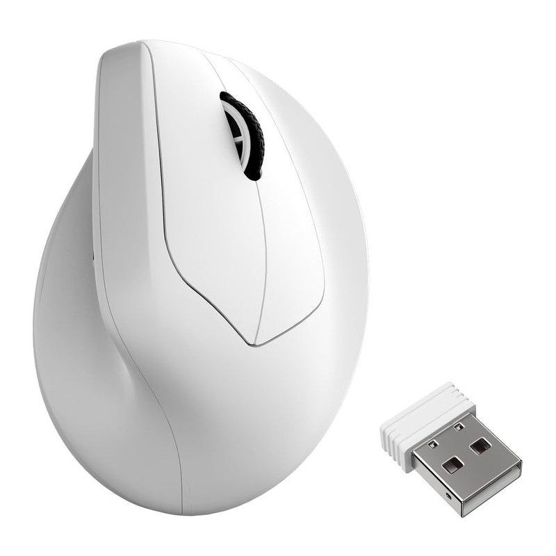 Keychron M5 hiiri Universaali Oikeakätinen RF Wireless + Bluetooth + USB Type-C Optinen 30000 DPI