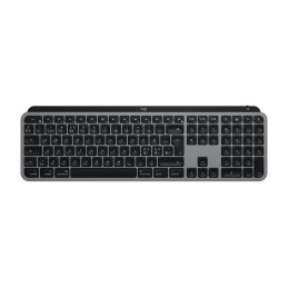 Logitech MX Keys S for Mac näppäimistö Koti Bluetooth QWERTY Pohjoismainen Harmaa