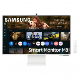 Samsung M8 M80F tietokoneen litteä näyttö 81,3 cm (32") 3840 x 2160 pikseliä 4K Ultra HD LCD Valkoinen