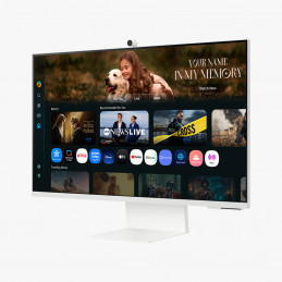 Samsung M8 M80F tietokoneen litteä näyttö 81,3 cm (32") 3840 x 2160 pikseliä 4K Ultra HD LCD Valkoinen
