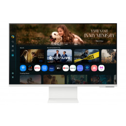 Samsung M8 M80F tietokoneen litteä näyttö 81,3 cm (32") 3840 x 2160 pikseliä 4K Ultra HD LCD Valkoinen