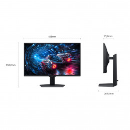 Samsung G70F tietokoneen litteä näyttö 68,6 cm (27") 3840 x 2160 pikseliä 4K Ultra HD LCD Musta
