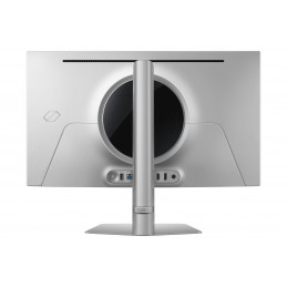 Samsung G81SF tietokoneen litteä näyttö 68,6 cm (27") 3840 x 2160 pikseliä 4K Ultra HD OLED Hopea
