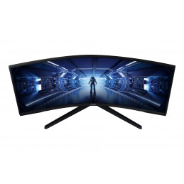 Samsung G55T tietokoneen litteä näyttö 86,4 cm (34") 3440 x 1440 pikseliä UltraWide Quad HD LED Musta
