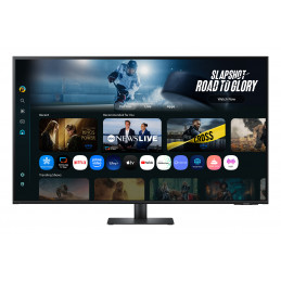 Samsung M7 M70F tietokoneen litteä näyttö 109,2 cm (43") 3840 x 2160 pikseliä 4K Ultra HD LCD Musta