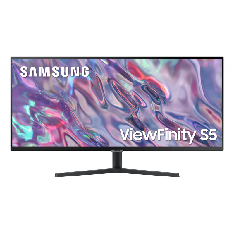 Samsung S50GC tietokoneen litteä näyttö 86,4 cm (34") 3440 x 1440 pikseliä UltraWide Quad HD LCD Musta
