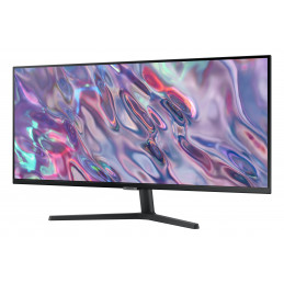 Samsung S50GC tietokoneen litteä näyttö 86,4 cm (34") 3440 x 1440 pikseliä UltraWide Quad HD LCD Musta