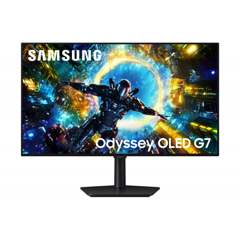Samsung G73SH tietokoneen litteä näyttö 81,3 cm (32") 3840 x 2160 pikseliä 4K Ultra HD OLED Musta