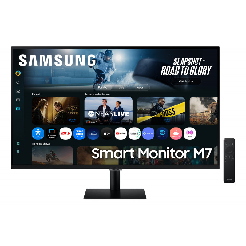 Samsung M7 M70F tietokoneen litteä näyttö 81,3 cm (32") 3840 x 2160 pikseliä 4K Ultra HD LED Musta
