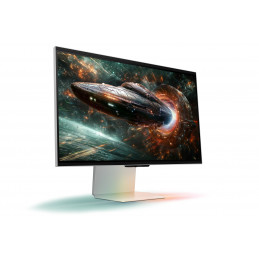 Samsung G90XF tietokoneen litteä näyttö 68,6 cm (27") 3840 x 2160 pikseliä 4K Ultra HD LCD Hopea