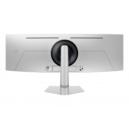 Samsung G93SD tietokoneen litteä näyttö 124,5 cm (49") 5120 x 1440 pikseliä Dual QHD OLED Hopea