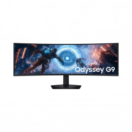 Samsung G91F tietokoneen litteä näyttö 124,5 cm (49") 5120 x 1440 pikseliä Dual QHD LCD Musta