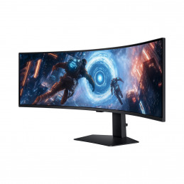 Samsung G91F tietokoneen litteä näyttö 124,5 cm (49") 5120 x 1440 pikseliä Dual QHD LCD Musta