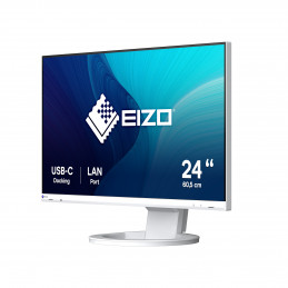 EIZO FlexScan EV2490-WT tietokoneen litteä näyttö 60,5 cm (23.8") 1920 x 1080 pikseliä Full HD LCD Valkoinen